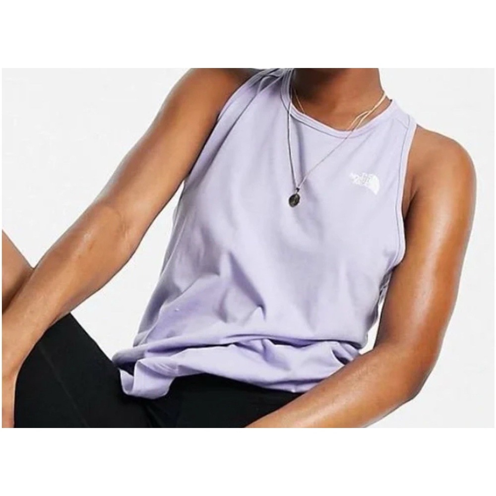 Women's The North face Twist Back Light Purple Violet Tank Top Size XS NWT